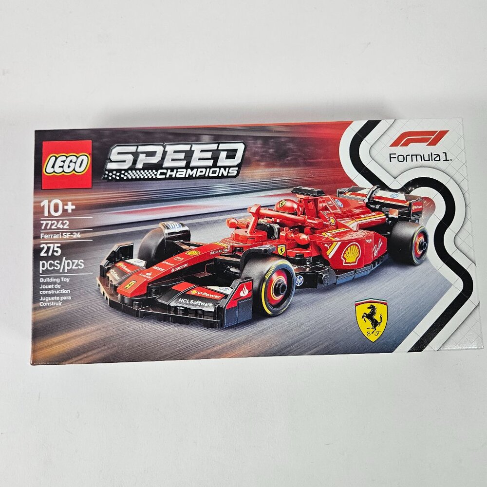 Lego F1 Ferrari SF-24 Speed Champions 77242 Race Car New In Box Limited Edition